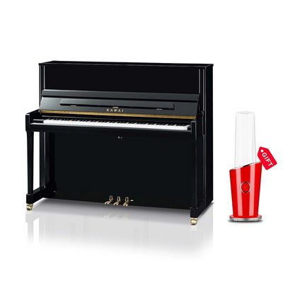 KAWAI K Series Upright Piano (Ebony Polish) K-300(KI) M/PEP